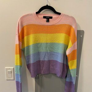 forever21 colorful stripe sweater